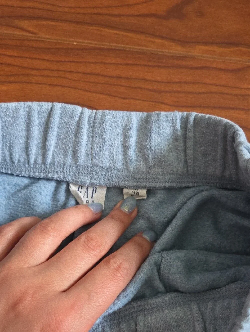 GAP And Gymboree Kids Light Gray & Black Drawstring Joggers